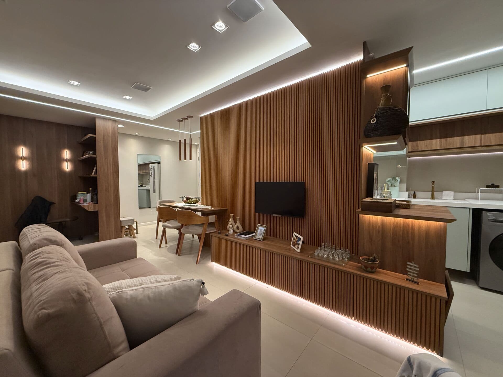 Lindo Apartamento com 53m2, 1 suíte, na localização mais desejada de Alphaville
