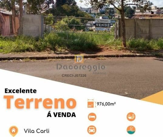 Lote/Terreno em Guarapuava - Vila Carli