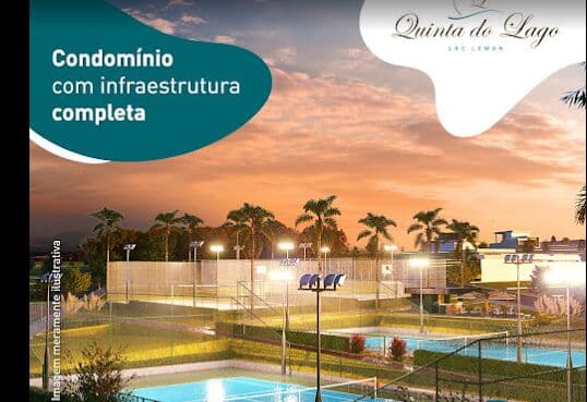 Terreno no QUINTA DO LAGO II