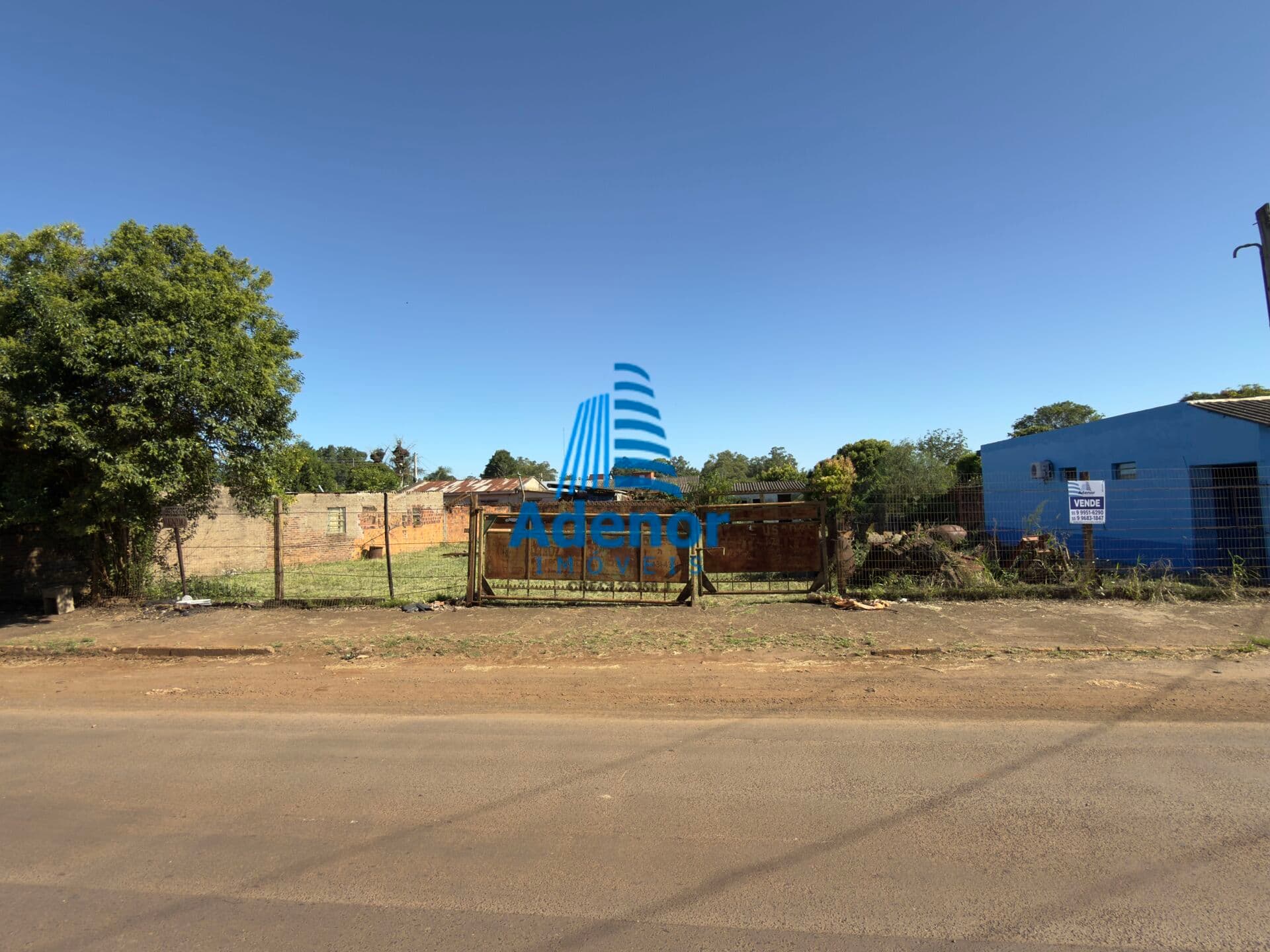 Terreno murado no bairro Rodoviária, São Borja/RS