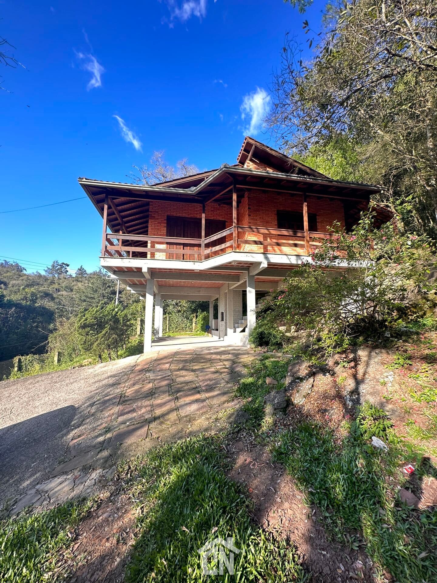 Casa no alto com uma Bela Vista em Pareci Novo