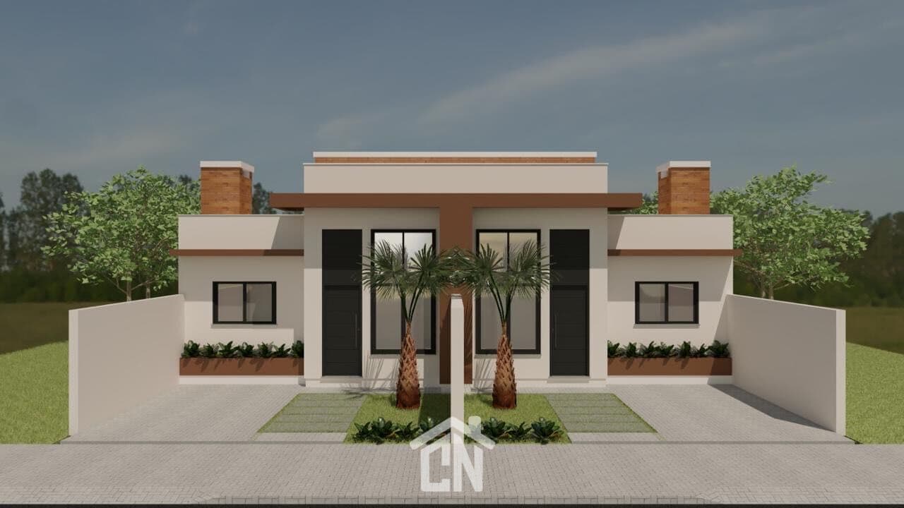 Casas novas no loteamento Eco City