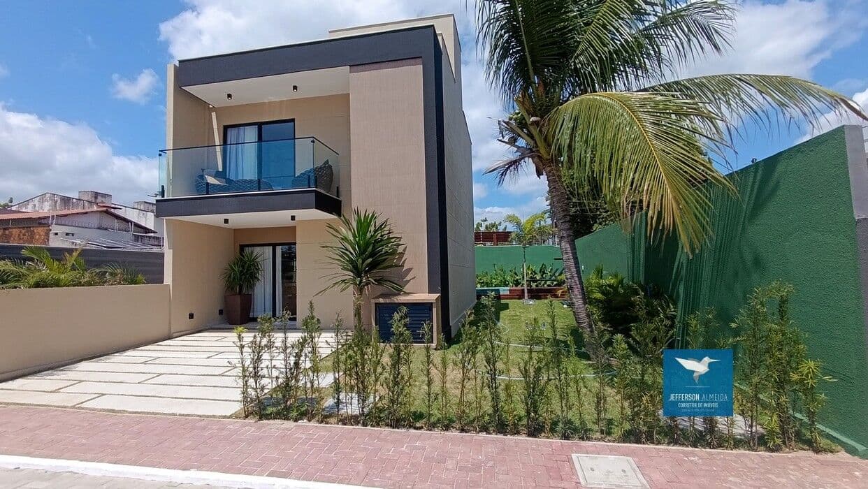 Lançamento com Campanha de Março - De R$ 760 mil Por R$ 695 Mil. Casa Duplex em Condomínio de Alto Padrão com 03 ou 04 Suítes em Fortaleza próximo a Av. Maestro Lisboa, Plantas de 125m2 e 105m2, até 04 Vagas