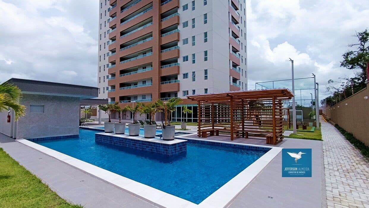 Apartamento Novo com Varanda Gourmet e Lazer Completo na Região Central do Eusébio a Poucos Metros da CE040, Plantas de 77m2 e 94m2, ambas com 03 Quartos sendo 02 Suítes, 02 Vagas.