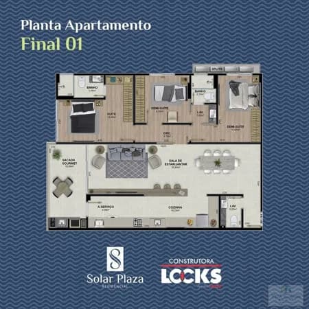 Apartamento em Capoeiras, Florianópolis/SC