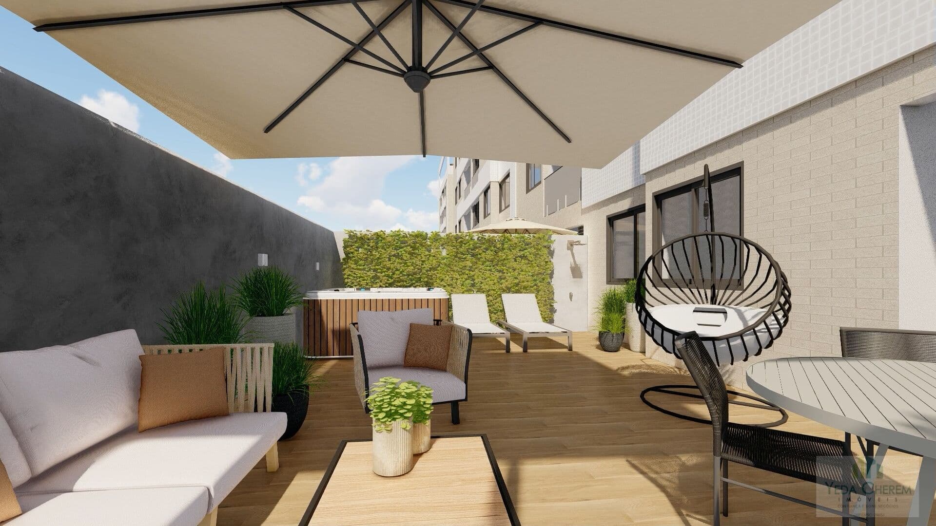 Apartamentos Garden 1, 2 ou 3 Dormitórios em Construção no Abraão, Florianópolis/SC