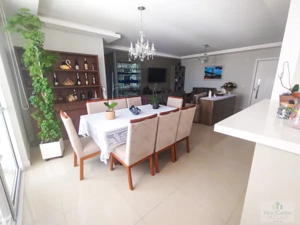 Apartamento 3 Suítes | 137 m² | Semi Mobiliado | 2 Vagas | Infraestrutura Completa