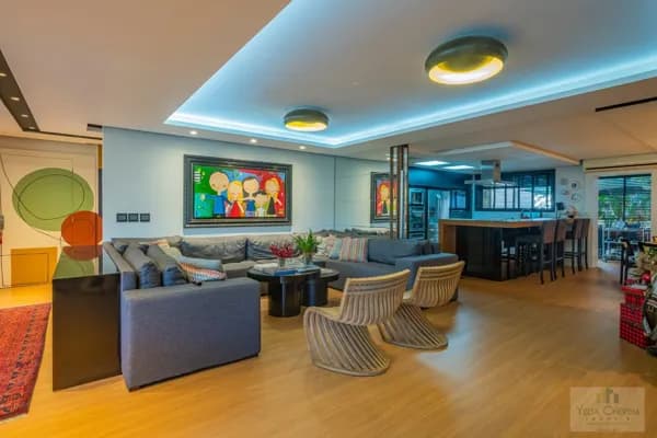 APARTAMENTO COM 325 M2 PRIVATIVOS, 4 Q (2 S), 3 VG, CENTRO DE FLORIANÓPOLIS SC