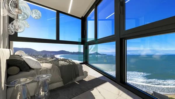 Apartamento Alto Padrão à Venda, Vista Definitiva Para o Mar em Bombinhas, SC!!!