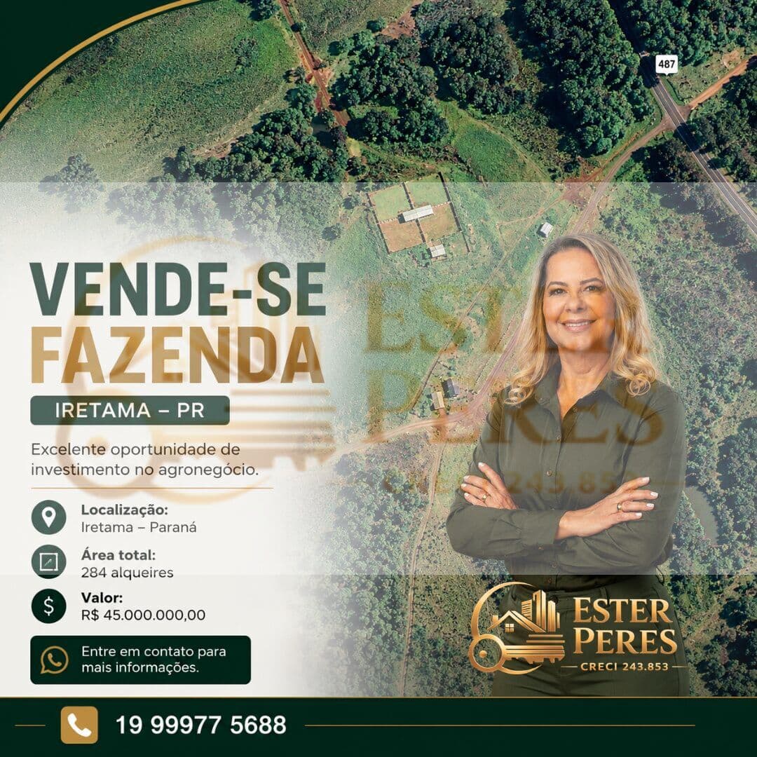 FAZENDA EM IRETAMA – PR
