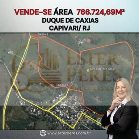 Vende-se área para Loteamento Capivari/ RJ