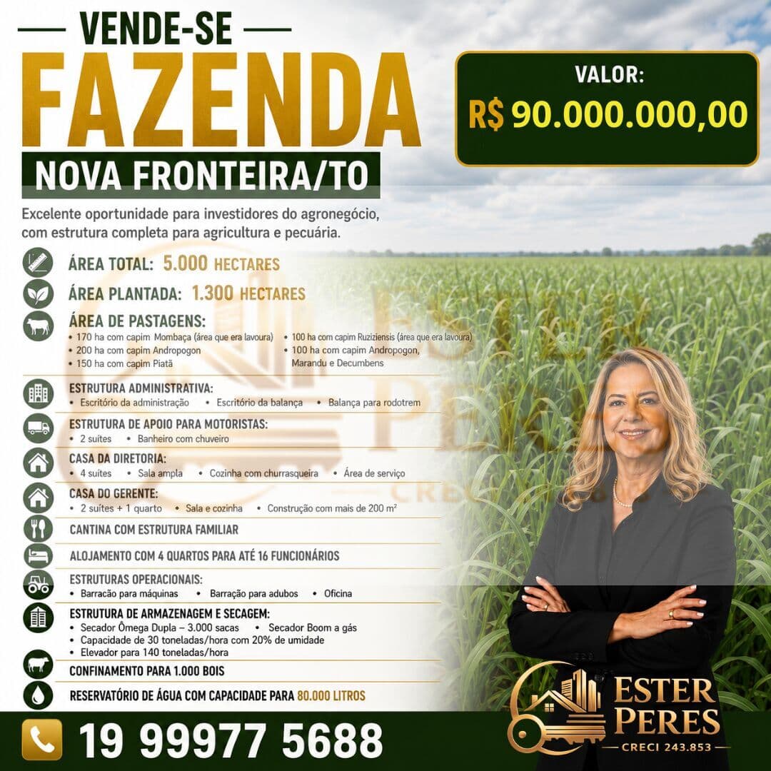 FAZENDA NOVA FRONTEIRA/ TO