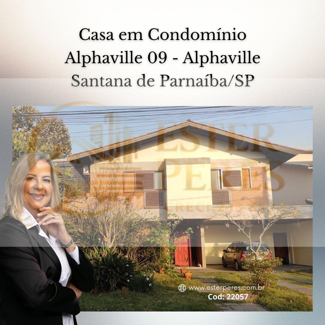 Casa em Condomínio Alphaville 09 - Alphaville - Santana de Parnaíba/SP