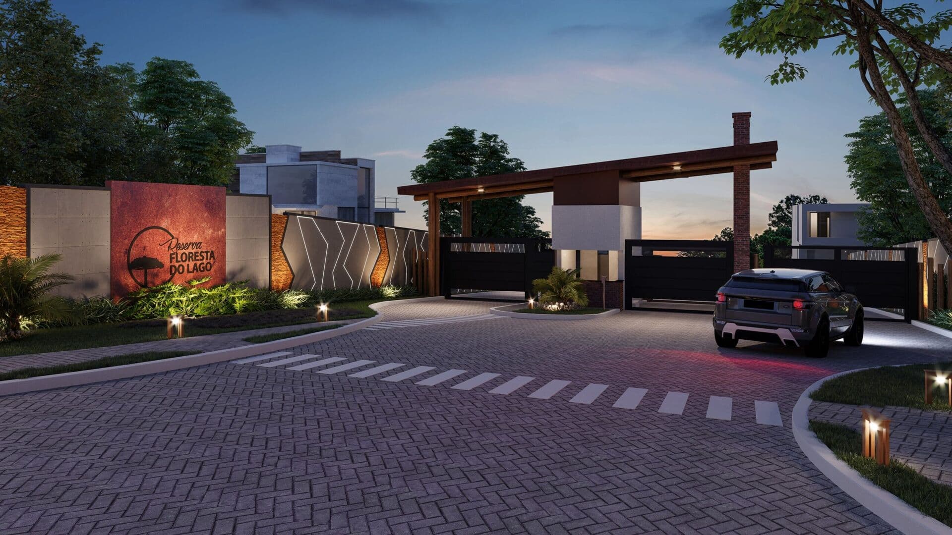 Lote em Condomínio com total infraestrutura - Floresta do Lago - Rivabem