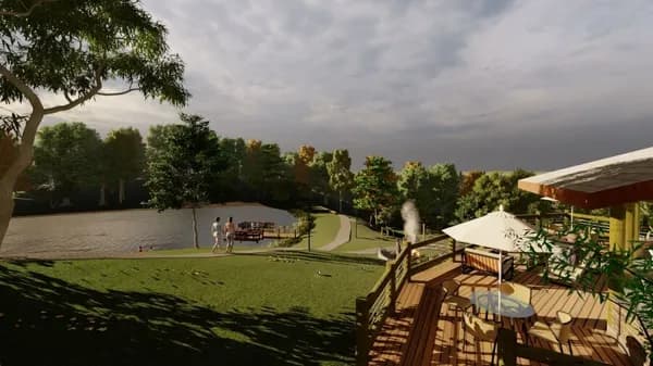 Lote em Condomínio com total infraestrutura - Floresta do Lago - Rivabem