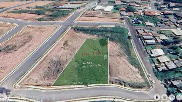 Terreno em Loteamento 2202 m2 registrado com matrícula