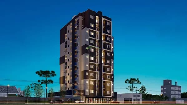 Apartamento Alto Padrão 136m2 Duplex com 2 vagas no centro de Campo Largo