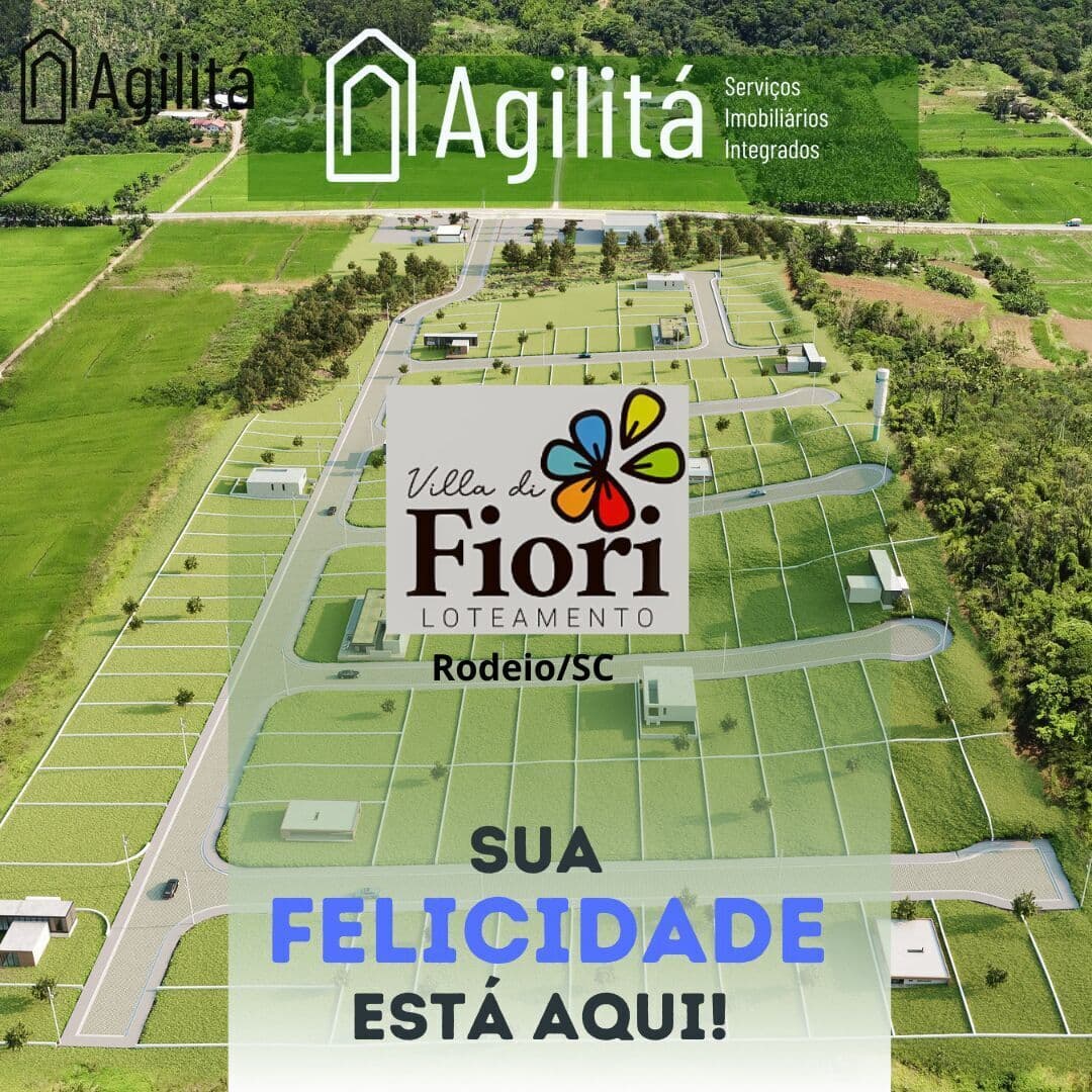 Terreno à Venda em Rodeio/SC - Preço imperdível
