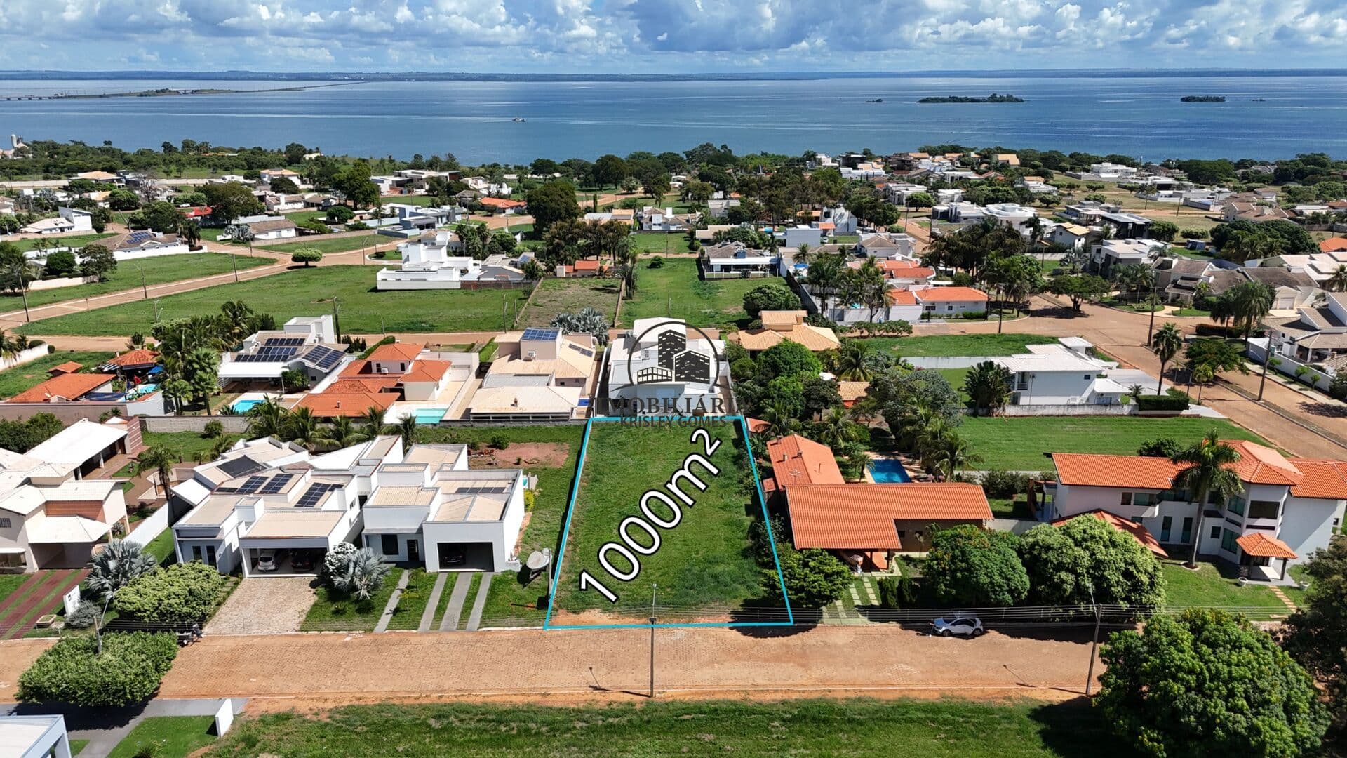 A VENDA | Lote 20x50 (1.000m²) no Portal do Lago – Presidente Epitácio/SP | Murado | Rua Rio Parnaíba | R$200 mil