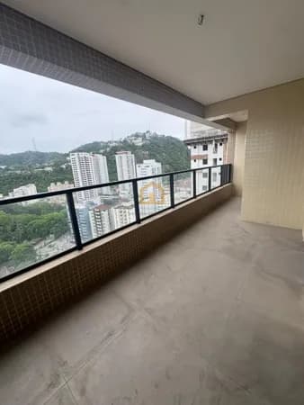 Apartamento 2 Dormitorios sendo uma suíte - José Menino, Santos/SP