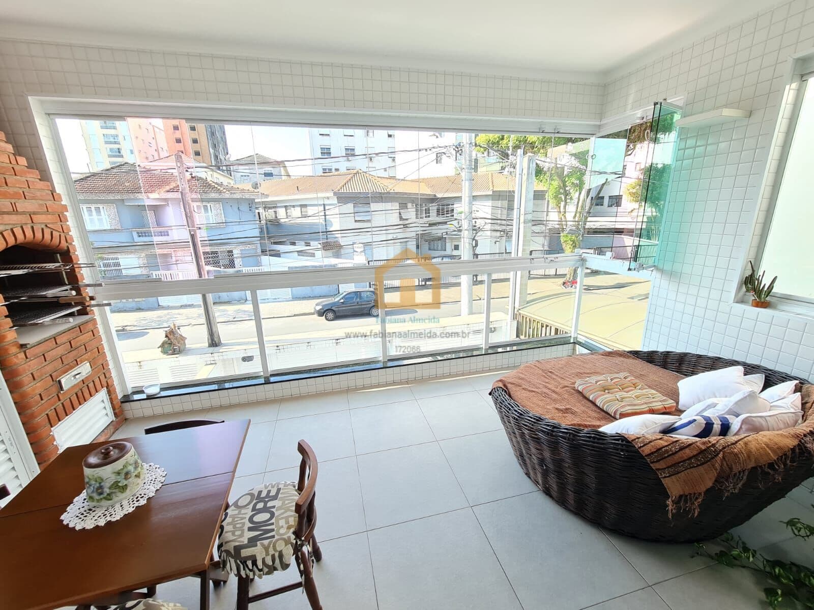 Sobreposta Alta 3 dormitórios, sendo 2 suítes 146 m² no bairro Embaré - Santos/SP
