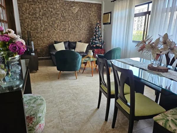 Apartamento 3 dormitórios, sendo 1 suíte, 125m² em Marapé, Santos/SP