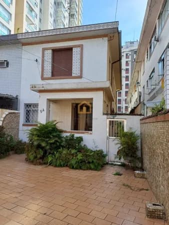 Casa Sobrado 3 quartos 240 m², no bairro Campo Grande - Santos/SP