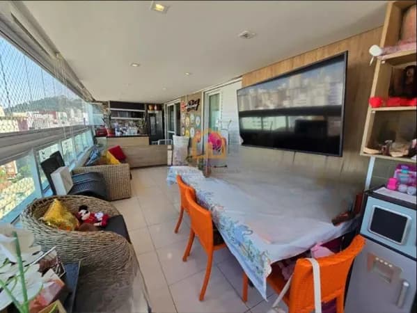 Apartamento 3 quartos sendo 2 suítes à venda no bairro Campo Grande - Santos/SP