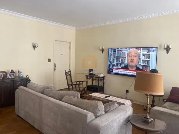 Apartamento 3 Dormitórios e Dependência de Empregada - 163m²à venda no bairro Gonzaga - Santos/SP