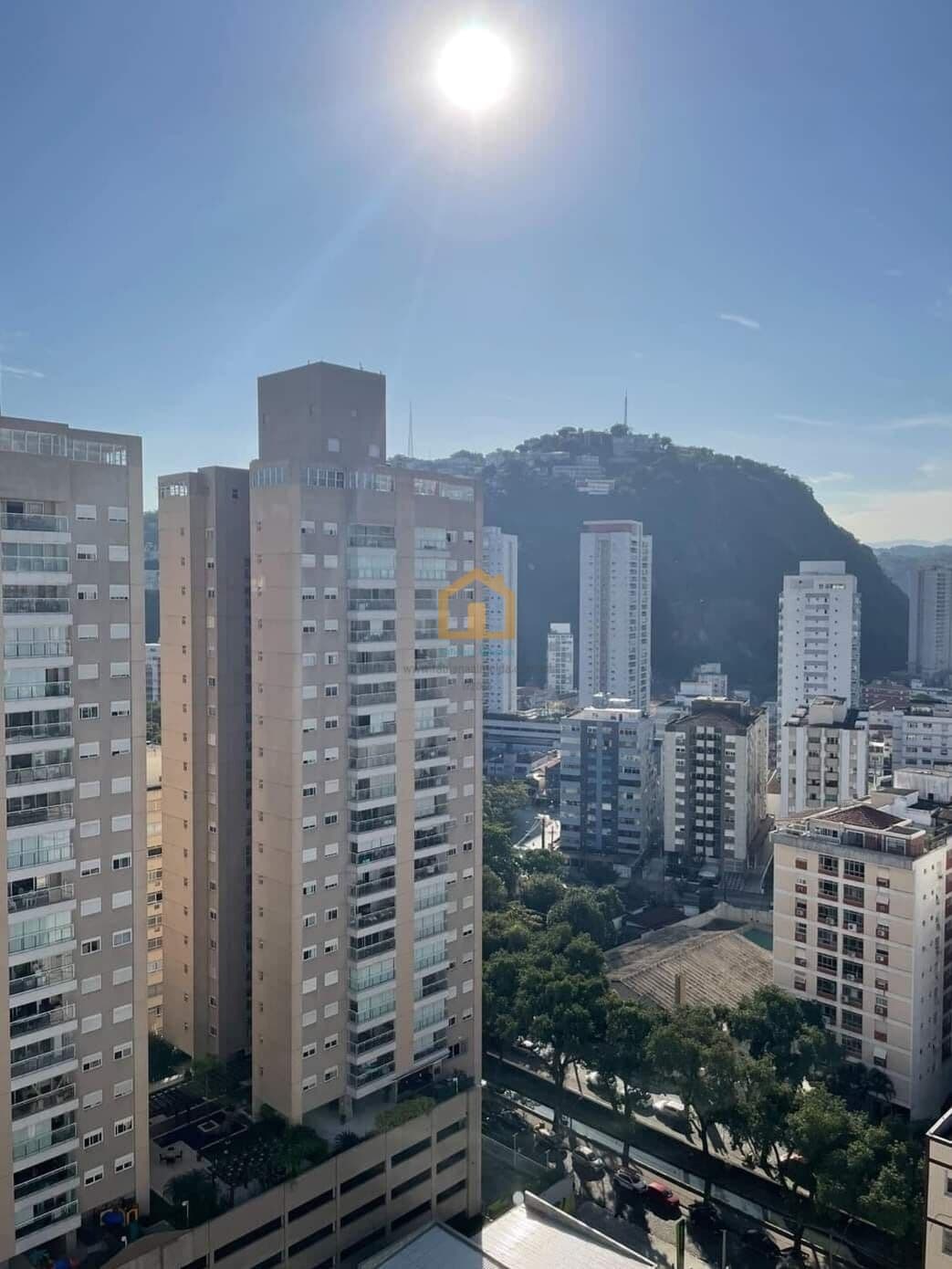 Apartamento à Venda - 1 Quarto, 1 Banheiro, Prédio com Elevador bairro José Menino - Santos/SP