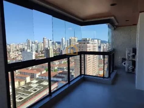 Apartamento, 1 Suíte Vista Livre - Bairro Boqueirão - Santos/SP