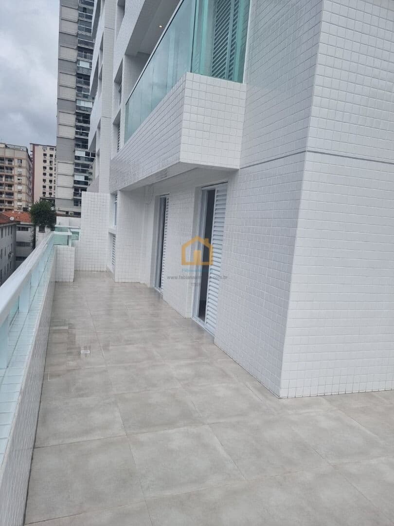 Apartamento Garden com 2 Dormitórios à venda - Embaré - Santos/SP