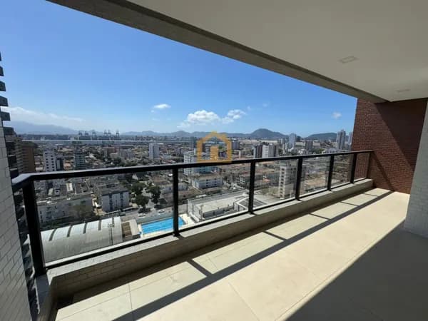 Apartamento 3 dormitórios, sendo 1 suíte 120 m² Aparecida | Santos/SP