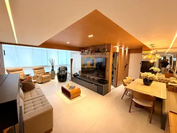 Apartamento Garden 2 dormitórios, sendo 1 suíte 137 m² 2 vagas de garagem demarcada no bairro Marapé - Santos/SP