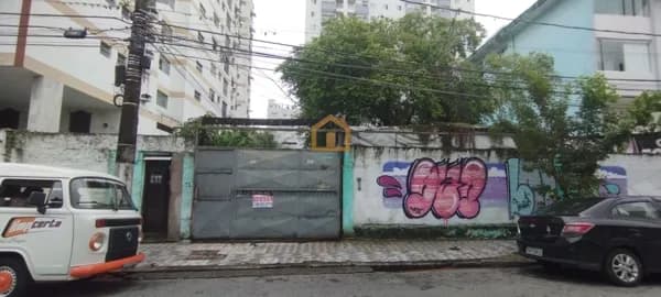 Terreno à venda no bairro José Menino - Santos/SP