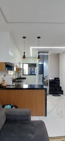 Locação Pacote casa 2 dormitórios 1 vaga de garagem - Sobrado em Villagio Marapé 2 dormitórios 1 vaga de garagem- Santos/SP
