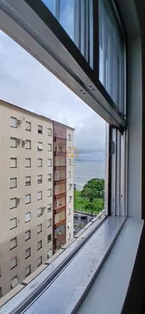 Apartamento Reformado com Vista Mar - Bairro Embaré - Santos