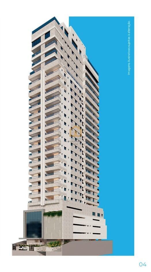 Apartamento Alto Padrão Opções de 2 ou 3 suítes no bairro Boqueirão - Santos/SP
