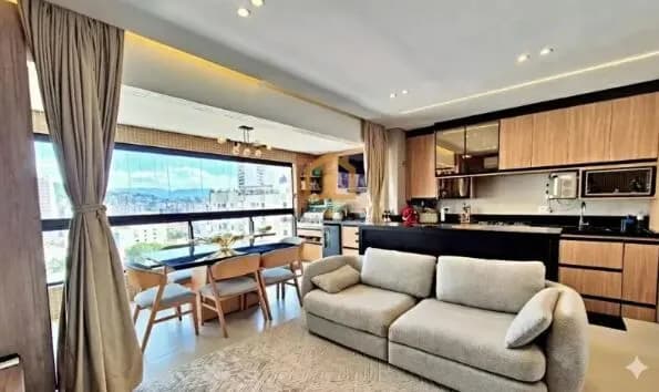 Apartamento 2 dormitórios, sendo 1 suíte no Bairro Jose Menino, em Santos/SP