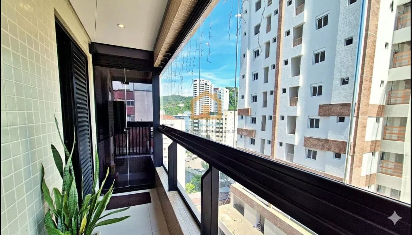 Apartamento 2 dormitórios, sendo 1 suíte no Bairro Jose Menino, em Santos/SP