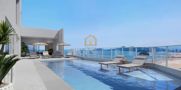 Residencial de Alto Padrão – 3 Suítes • 3 Vagas • 224 m² – Gonzaga, Santos/SP