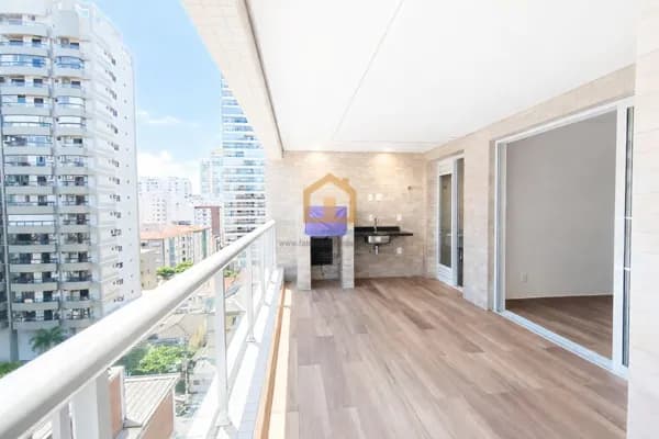 Apartamento 2 suites - varanda gourmet - 1 vaga de garagem - Aparecida - Santos