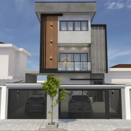 Casa Alto Padrão 3 suítes, 2 suítes master com closet, Piscina privativa no bairro Marapé - Santos/SP