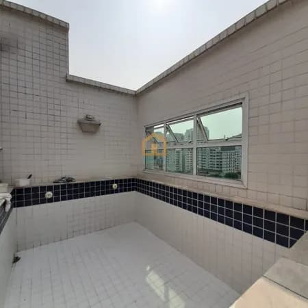 Cobertura Duplex, 3 dormitórios amplos, sendo 1 suíte com closet Marapé, Santos/SP