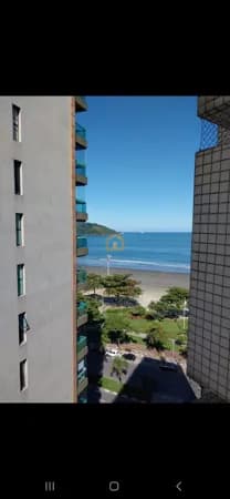 Apartamento 2 dormitórios, Vista para o Mar - Santos/SP
