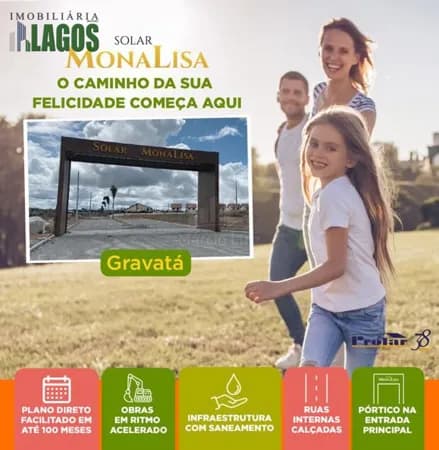 Casa Padrão localizada em Gravatá - Condomínio Solar Monalisa