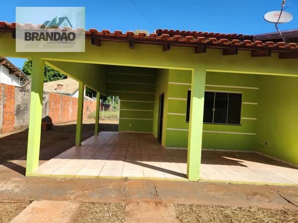 Casa Alvenaria em Vila Angélica, Jardim/MS