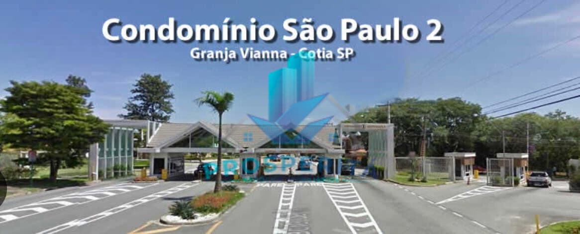 Terreno á venda com 413m² - Cond. São Paulo II - Granja Vianna - Cotia/SP