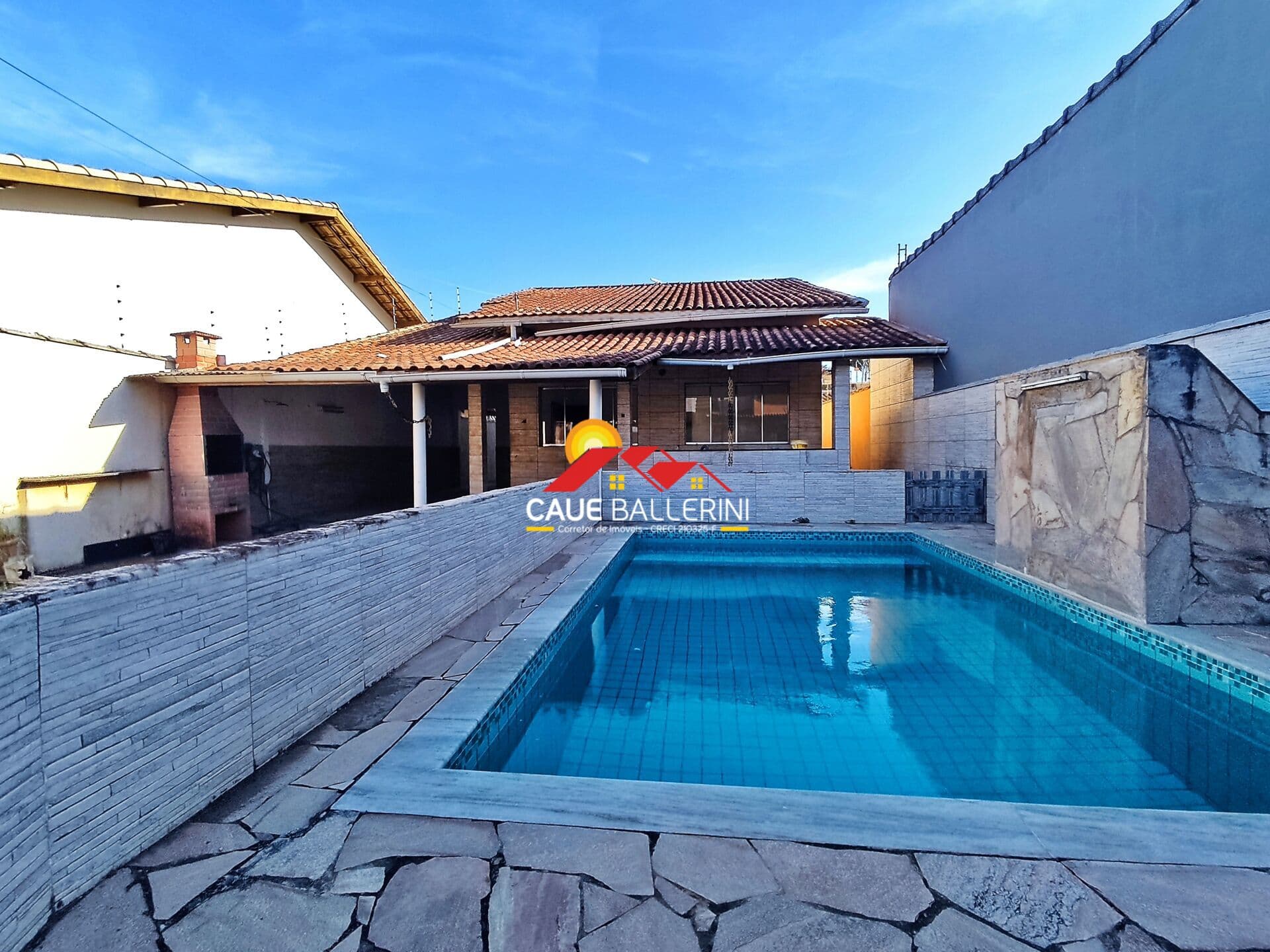 Casa Lado Praia com Piscina!