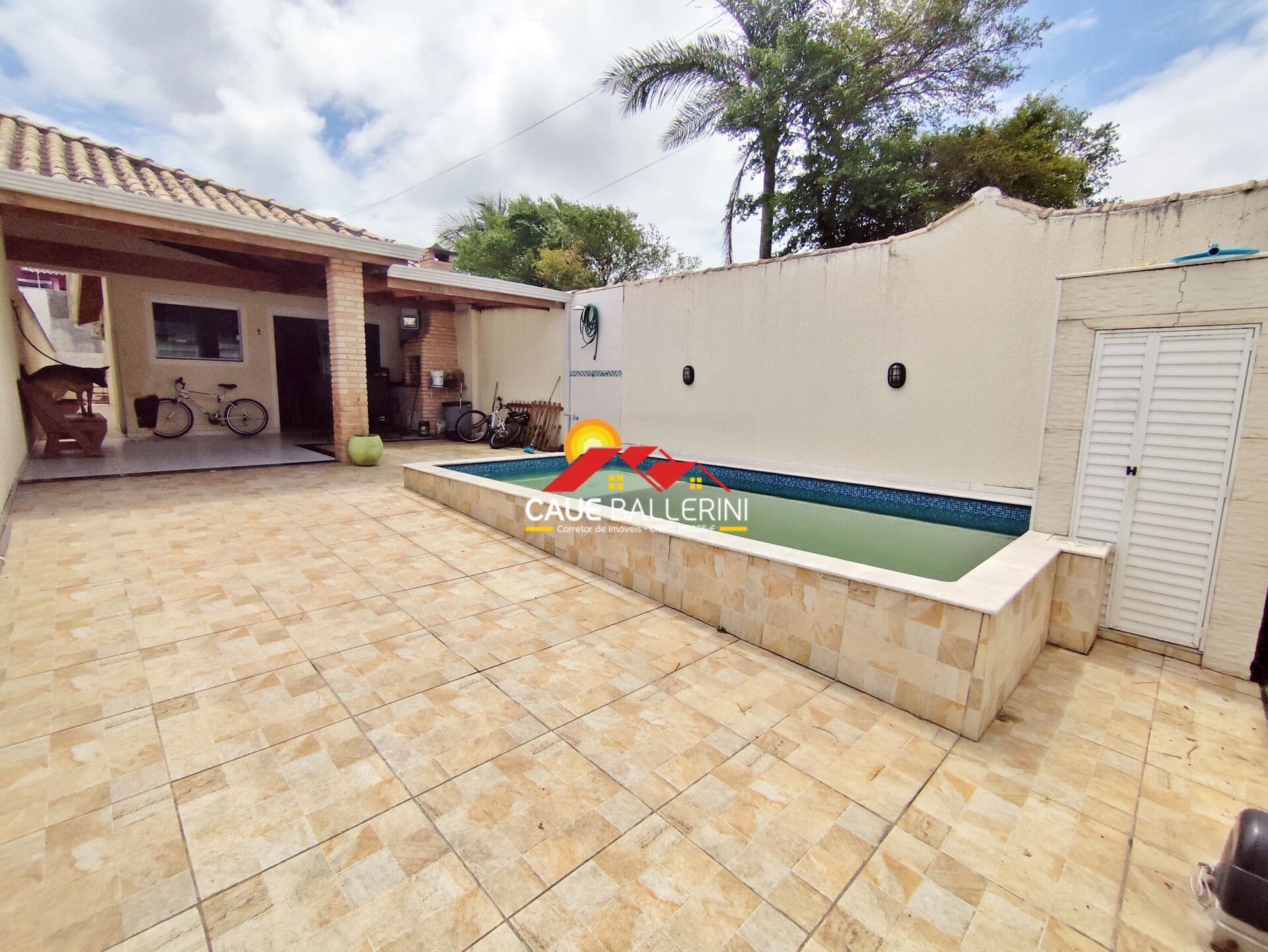 🏡🌊Casa com Piscina e 3 Dormitórios: Seu Refúgio na Praia de Peruíbe!🏡🌊
